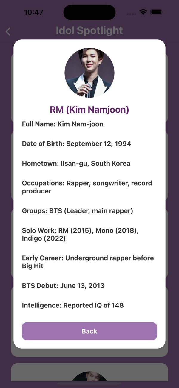 BTSSquad — a fan companion for the BTS ARMY — screenshot 3